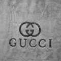 Gucci Grey Premium Quality Towels - Set of 2-thumb-1