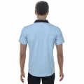 Gucci Sky Blue Premium Quality Polo Men's T-shirt-thumb-1