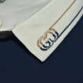 Gucci Cream Monogram Print Premium Polo T-shirts-thumb-4