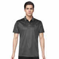 Burberry Grey Premium Luxury Polo T-shirt-thumb-0
