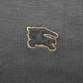 Burberry Grey Premium Luxury Polo T-shirt-thumb-3