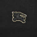Burberry logo Icon Black Premium Polo T-shirt-thumb-3