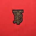 Burberry Red Premium Quality Polo Tees-thumb-3