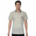 Gucci Embroidered Cream Premium Polo T-shirt-thumb-0