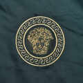 Versace Medusa Embroidered Green Premium Shirt-thumb-3