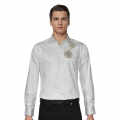 Versace Medusa Embroidered White Premium Shirt-thumb-0