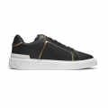 Balmain B-Court Black & White Monogram Sneakers-thumb-1