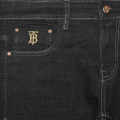 Burberry Black Premium Logo on Pocket Jeans-thumb-2