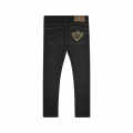 Versace Black Premium Logo Print on Pocket Jeans-thumb-5