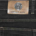 Versace Black Premium Logo Print on Pocket Jeans-thumb-4