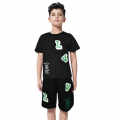 Louis Vuitton Black Premium Kids Co-ord Set-thumb-0