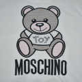 Moschino White Embroidery Teddy-Bear Kids Co-ord Set-thumb-3