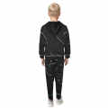 Saint Laurent logo Embroidery Black Premium Kids Co-ord Set-thumb-1