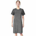 Fendi Embossed Grey Premium Cotton Dress-thumb-1