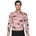 Balmain Leopard Printed Pink Premium Shirt-thumb-0