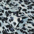 Balmain Sky Blue Leopard Printed Premium Shirt-thumb-5