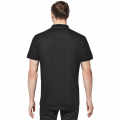 Giorgio Armani logo Embroidered Black T-shirt-thumb-1