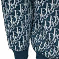 Dior Blue Monogram Printed Premium Hoodie-thumb-3