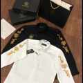Versace Black Premium Cotton Luxury Shirt-thumb-2