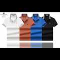 Burberry Embroidered logo Blue  Premium Quality Polo T-shirt-thumb-0