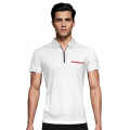 Prada Pique White Premium Polo t-shirt-thumb-0