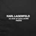 Karl Lagerfeld Black Premium Cotton Shirt-thumb-3