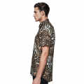 Versace Cheetah Print Premium Quality Half Sleeve Shirt-thumb-2