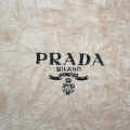 Prada Embroidered logo Brown Towels - Set of 2-thumb-1