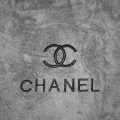 Chanel Embroidered logo Grey Towels - Set of 2-thumb-1
