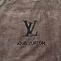 Louis Vuitton Embroidered logo Dark Brown Towel - Set of 2-thumb-1
