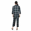 Burberry Green Check Premium Cotton Co-ord Set-thumb-2