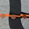 Hermes Dark Grey Premium Luxury No Show Socks-thumb-3