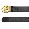 Gucci Grey Premium Quality Leather Belt-thumb-4