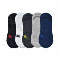 Burberry Embroidered logo Premium No Show Socks - Pack of 5-thumb-0
