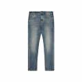 Dolce & Gabbana Dark Blue Cotton Denim Jeans-thumb-0