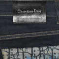 Dior Pocket-printed Dark Blue Premium Jeans-thumb-4