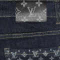 Louis Vuitton Monogram Dark Navy Blue Jeans-thumb-4
