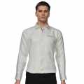 Emporio Armani Embroidered Cream Premium Shirt-thumb-0