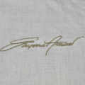 Emporio Armani Embroidered Cream Premium Shirt-thumb-3