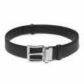 Prada Black Premium Leather Belt-thumb-0