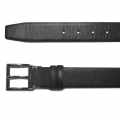Prada Black Premium Leather Belt-thumb-3