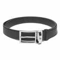 Montblanc Black Reversible Leather Belt-thumb-0