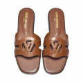 Louis Vuitton Isola Flat Mule Brown Sandals-thumb-5