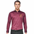 Louis Vuitton Embroidered logo Wine Luxury Shirt-thumb-0