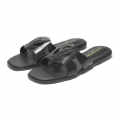 Louis Vuitton Isola Flat Mule Black Sandals-thumb-0