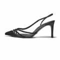 Rene Caovilla Black Premium Heel Sandals-thumb-1