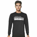 Armani Exchange Black Premium Quality Sweatshirt-thumb-1