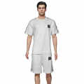 Dolce & Gabbana Embroidered White T-shirt & Shorts Combo-thumb-0