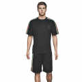 Gucci Embroidered logo Black T-shirt & Shorts Combo-thumb-0