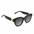 Louis Vuitton Black Premium Round Sunglasses-thumb-0